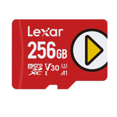 Lexar PLAY microSDXCâ¢ UHS-I cards up to 160MB/s read, up to 100MB/s write1 High-speed performance for gaming devices featureA1