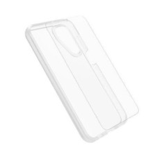OtterBox React Case With Otter Glass Samsung Galaxy A15 5G (6.5') - Clear (78-81407),DROP+ Military Standard, Hard Case, 9H Hard