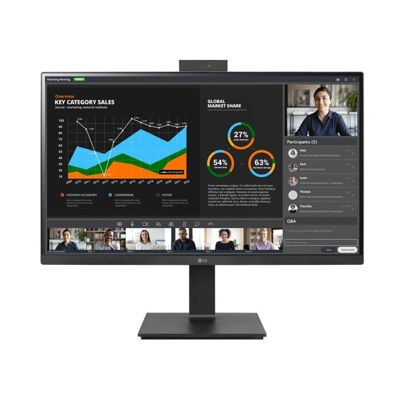 27BQ75QC 27 QHD WEBCAM MONITOR 3Y