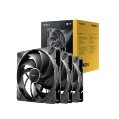 Antec Tranquil140, PWM, 2000RPM, 59.23CFM, 2.46mmHâO, 4 Pin PWM Connector, 140mm x 25mm Performance  case Fan, Tranquil Series
