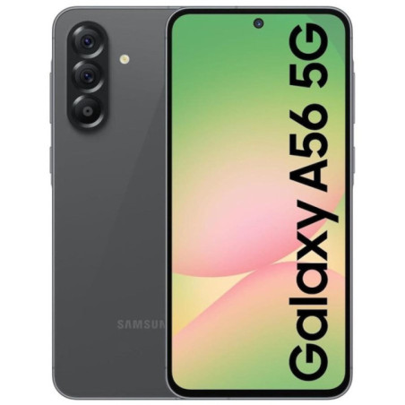Samsung Galaxy A56 5G 128GB - Awesome Graphite *AU STOCK*, 6.7', Full HD+, 120Hz, 8GB/128GB, 50MP/12MP, Single+ eSIM, 5000mAh, 2
