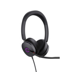 Yealink UH48 Teams USB Wired Headset Hybrid Active Noise Cancellation, Four-Microphone Noise-canceling Technology,  Swift Plug &