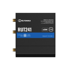 Teltonika RUT241 eSIMâ¢ Industrial 4G Router,Global Version, Instant LTE Failover, Compact and Powerful Industrial 4G LTE Route