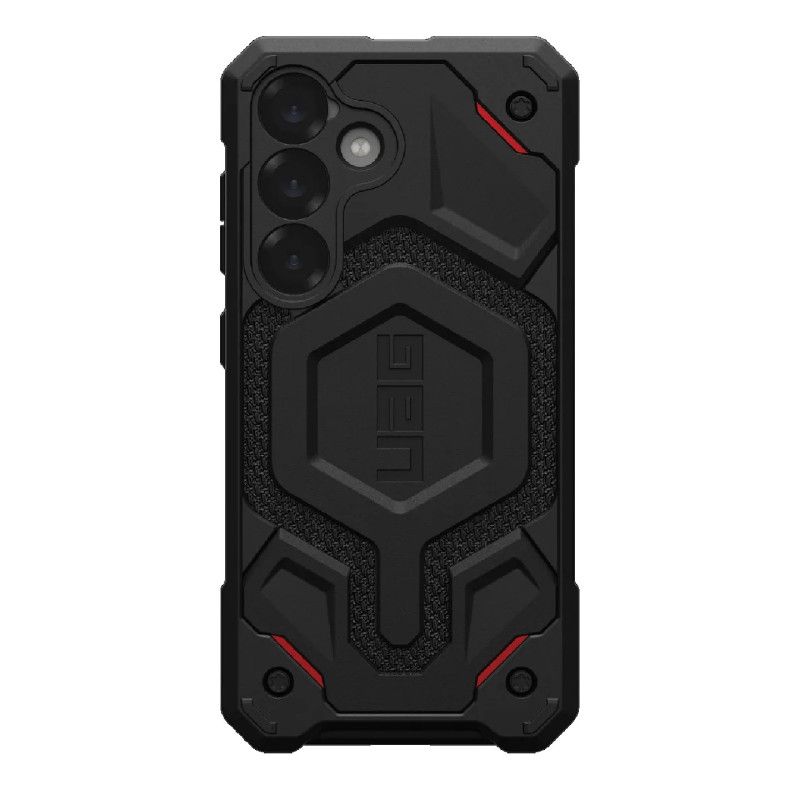 UAG Monarch Pro Samsung Galaxy S25 5G (6.2') Rugged Case Kevlar Black (214463113940), 20ft. Drop Protection (6M), Multiple Layer
