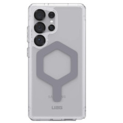 UAG Plyo Pro Samsung Galaxy S25 Ultra 5G (6.9') Rugged Case - Ice/Silver, DROP+ Military Standard, Raised Screen Surround, 10 Ye