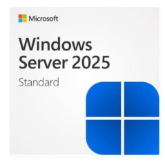 Microsoft Windows Server 2025 Standard English 1pk DSP OEI 16 Core NoMedia / No Key. VLC with Tracking ID packet (APOS) Add Lic 