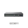 Grandstream GCC6011, 2 x 2.5 Gigabit SFP port and 10 x Gigabit Ethernet ports, Built-in IP PBX provides voice and video communic
