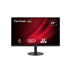 ViewSonic 27' VG 2K 2560 X 1440 SuperClear IPS, USB-C 65w  Hub, DP, Height Adjust, 3y Advance Replacement, Business Pro Monitor