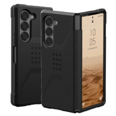 UAG Civilian Samsung Galaxy Z Fold6 5G (7.6') Rugged Case - Black (214451114040), DROP+ Military Standard, Raised Screen Surroun