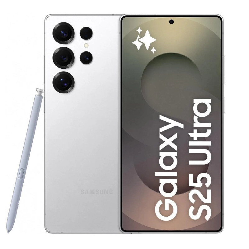 Samsung Galaxy S25 Ultra 5G 256GB - Titanium White Blue *AU STOCK*, 6.9', 12GB/256GB, 200MP/50MP, Single+ eSIM, AI, 5000mAh, 2 Y