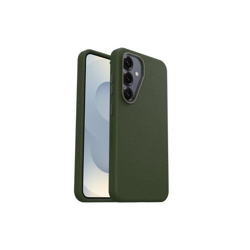 OtterBox Symmetry Cactus Leather Samsung Galaxy S25 5G (6.2') Case Cactus Grove Green - (77-97389), DROP+ 3X Military Standard, 