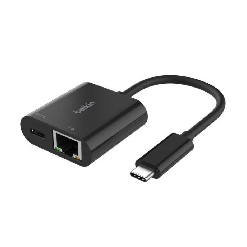 USB-C TO ETHERNET + CHARGE ADAPTER 100W