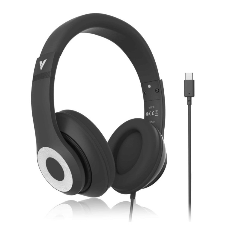 AUDIO HEADPHONE CLASSIC TYPE C - BLK