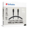 VERBATIM CABLE 240W USB-C TO USB-C 120CM