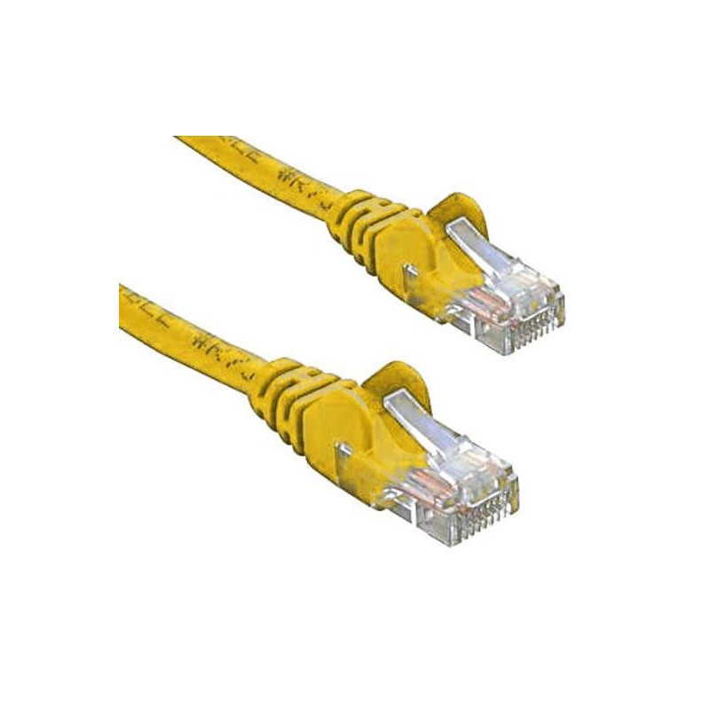 8ware CAT5e Cable 3m - Yellow Color Premium RJ45 Ethernet Network LAN UTP Patch Cord 26AWG CU Jacket