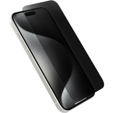 OtterBox Premium Pro Glass Privacy Apple iPhone 16 Pro Max (6.9') Screen Protector Clear - (77-96223), DROP+ 6ft Protection, 2 Y