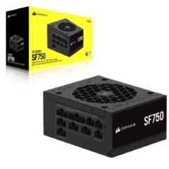 Corsair SF Series SF750 Fully Modular 80 PLUS Platinum SFX Power Supply (AU) â 750W, 92mm FDB, 8ÃSATA, 2ÃEPS, 2ÃPCIe, Type 