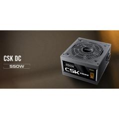 Antec CSK550DC 80+ Bronze 2x PCIE 5.1, Continuous Power, DC to DC, Flat Cables, 5Yrs Warranty. CircuitShield, Thermal,Reliable V