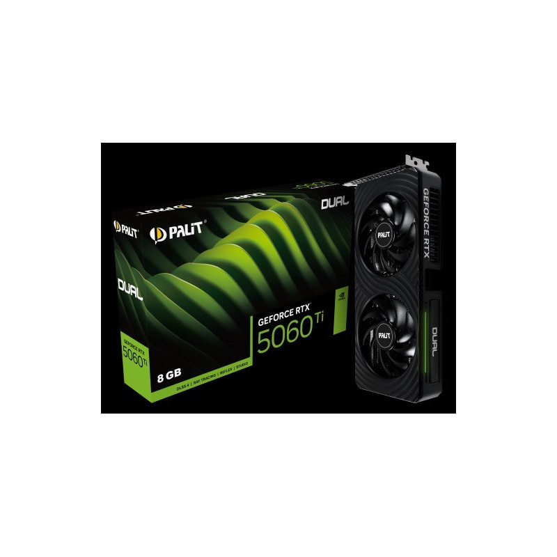 PALIT RTX5060Ti DUAL 8G GDDR7 128bit 3-DP HDMI NE7506T019P1-GB2062D