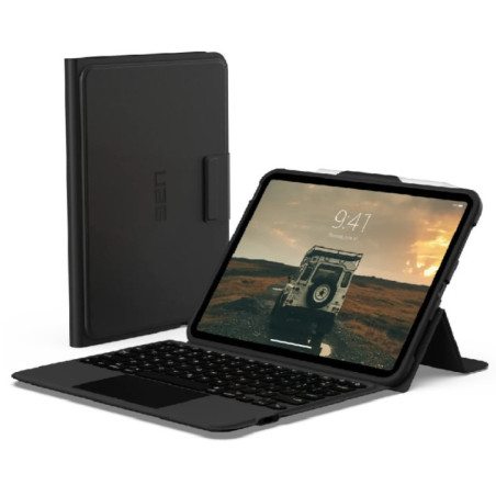 UAG Apple iPad (11.0') 11th Gen (A16) /iPad 10th Gen (10.9') Bluetooth Keyboard with Trackpad Rugged Case (English)- Black/Ash -