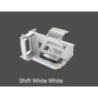Antec RGB Adjustable Shift PCI Vertical GPU Bracket PCI-E 4.0 Riser Cable white (190mm) for 4090 & 7900 XTX Cards. E-ATX, ATX, C