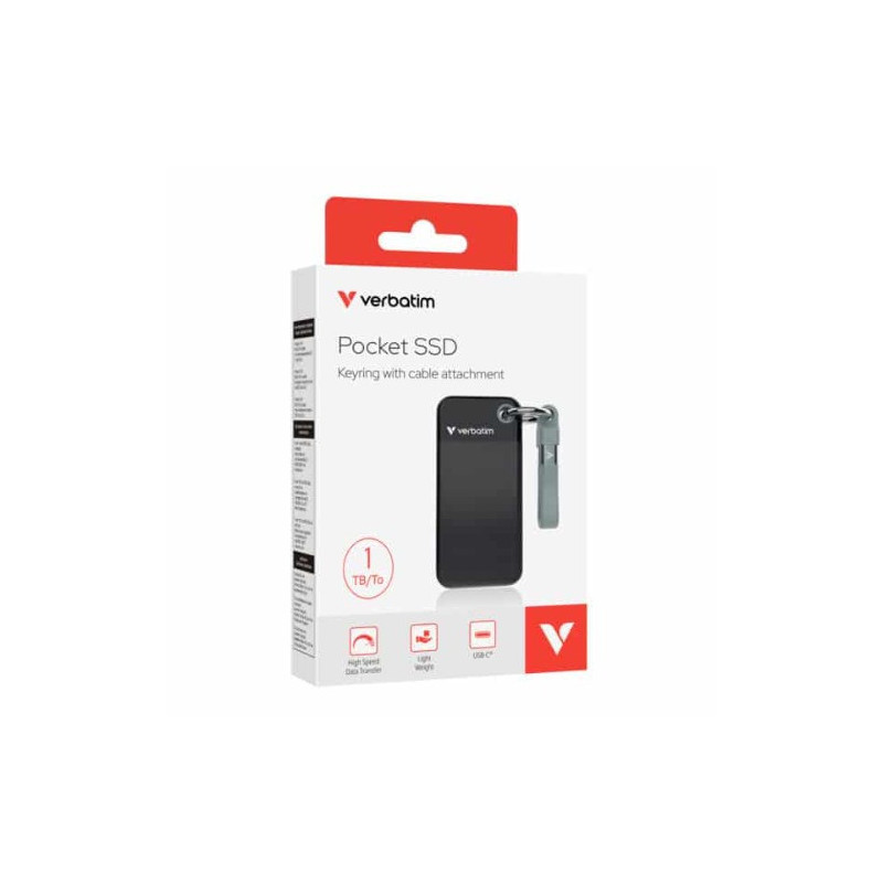 1TB POCKET SSD USB-C BLACK/GREY
