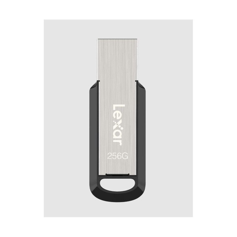 Lexar M400 256GB JumpDriveÂ® USB3.0 Flash Drive, up to 150MB/s read the stylish metal and key ring design lets you easily transf