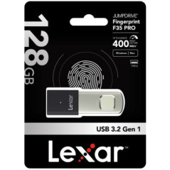 Lexar 128GB JumpDrive Fingerprint F35