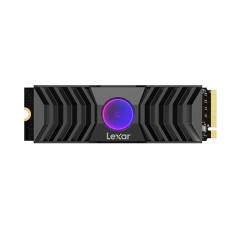 Lexar LNM1090002T-RNANG Internal SSD 2TB PCIe G5x4 M.2 2280 up to 12000MB/s read, 11000MB/s write, with RGB FAN Heatsink