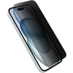 OtterBox Premium Pro Glass Privacy Apple iPhone 16 (6.1') Screen Protector Clear - (77-96215), DROP+ 6ft Protection,Scratch Resi