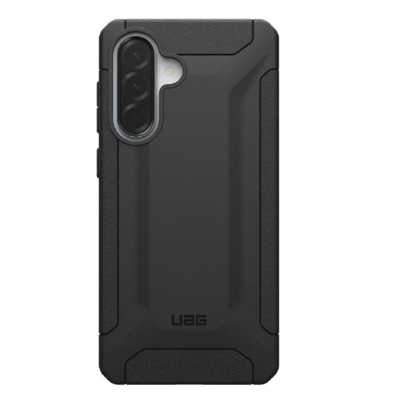 UAG Scout Samsung Galaxy A36 5G (6.6') Rugged Case - Black (214500114040), DROP+ Military Standard, Raised Screen Surround, 10 Y