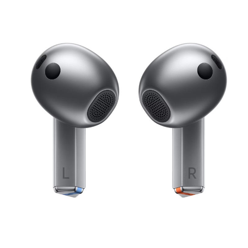 Samsung Galaxy Buds3 - Silver (SM-R530NZAAASA), Active Noise Cancellation, Erogonomic Design, Bluetooth v5.4, IP57, 45mAh, 1 Yea