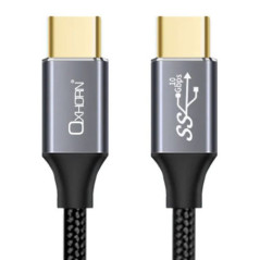 Oxhorn USB C to USB C 3.2 Gen2 Cable 3m 10Gbps 20V 5A 4K@60Hz video E-Marker Chip Cable
