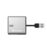 Verbatim USB 2.0 All- in-1 Card Reader Compact - including SD, SDHC, SDXC, microSD, microSDHC, microSDXC, CF-1, Memory Stick, xD