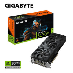 Gigabyte GeForce RTXâ¢ 5070 Ti WINDFORCE SFF 16G, 2452 MHz, CUDA 8960, 28 Gbps, GDDR7, 256 bit, PCI-E 5.0, PSU 750W, DisplayPor