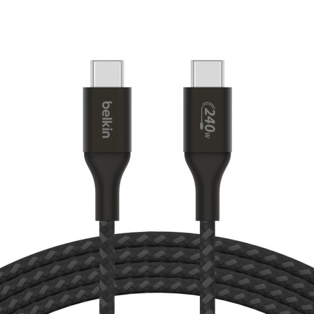 BOOSTCHARGE 2M USB-C CABLE 240W BLACK