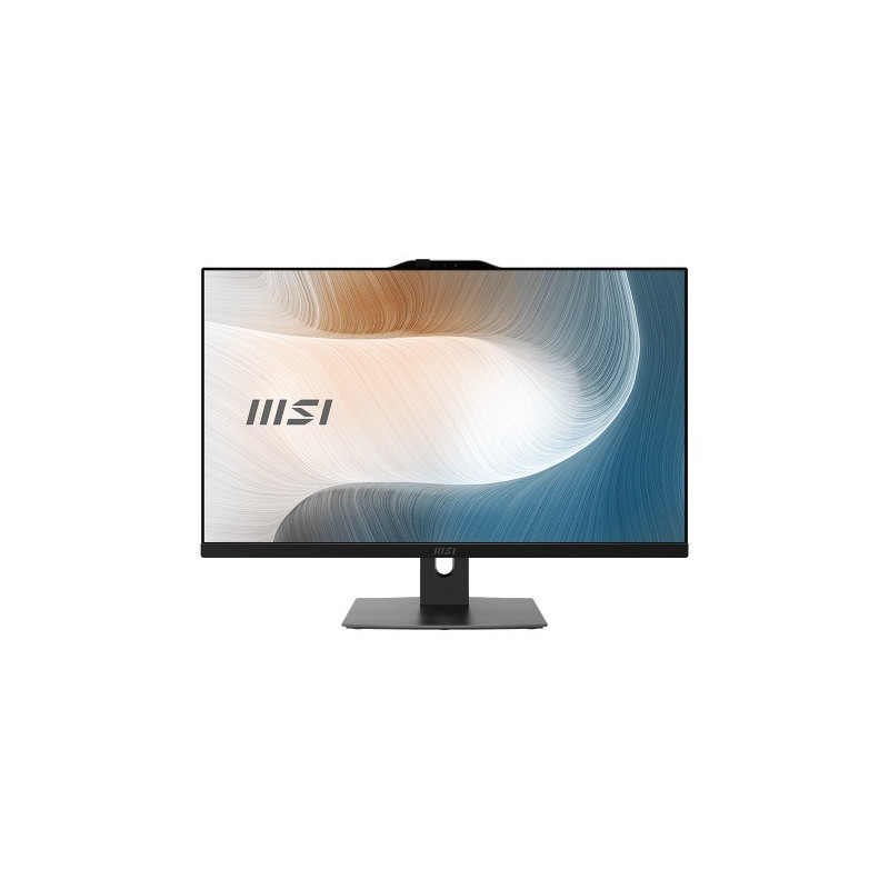 MSI Modern AM272P 1M-1219AU AIO Black, 27' Non-Touch, Core 7 150U/D5 2x8G/1TB SSD/WiFi6/Webcam/Height Adjustable/Wired KBM/Win11