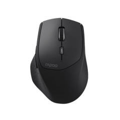 RAPOO MT550L Multi-Mode Wireless Ergonomic Optical Mouse -7 evels adjustable DPI, Smart Switch up to 5 devices, Ideal for Deskto