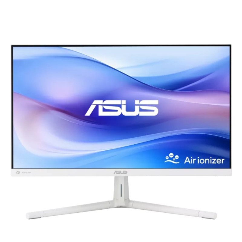 ASUS VU249HFI-W 24' Eye Care Monitor, Full HD (1920 x 1080), IPS, 100Hz, SmoothMotion, Adaptive Sync, Air Ionizer, Eye Care Plus