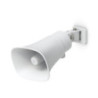 Ubiquiti AI Horn Speaker, White, All-weather PoE 120 dB Horn Speaker With Advanced AI Alert Functionality&Versatile Wall, Corner