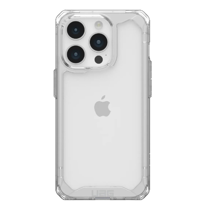 UAG Plyo Apple iPhone 15 Pro (6.1') Rugged Case - Ice (114285114343), 16ft. Drop Protection (4.8M), Raised Screen Surround, 10 Y