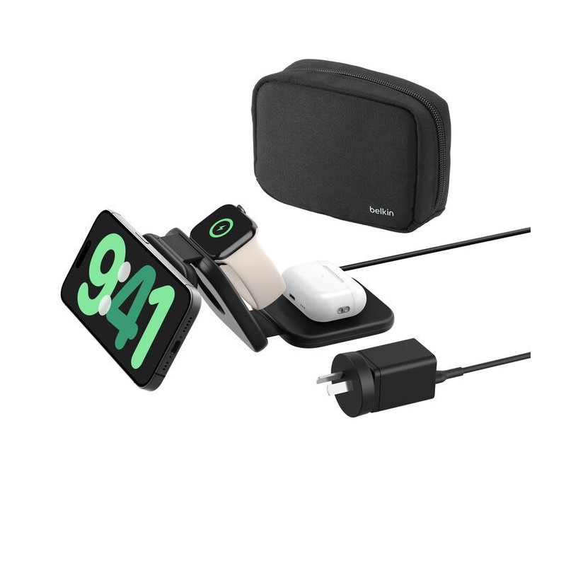 3-IN-1 Qi2 15W BOOSTCHARGE PRO MAGNETIC