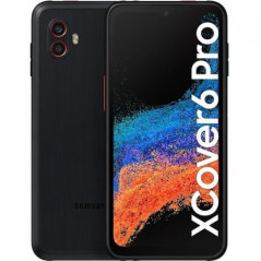 Samsung Galaxy XCover6 Pro 5G 128GB EE - Black, 6.6', Full HD+, 120Hz, 6GB/128GB, 50MP/13MP, IP68, Dual SIM, 4050mAh, 3 Years Wa