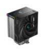 DeepCool AK500S Digital SE CPU Cooler, Status Display, ARGB LED Strips, 5 x Heat Pipe,Intel LGA1851/1700/1200/1151/1150/1155 /AM