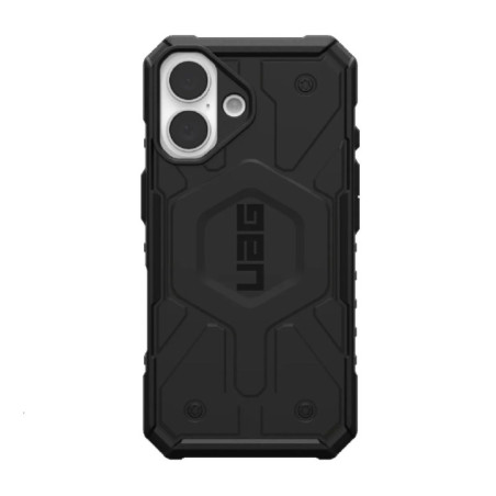 UAG Pathfinder MagSafe Apple iPhone 16 (6.1') Rugged Case - Black (114470114040), 18ft Drop Protection (5.4M), Tactical Grip, 10