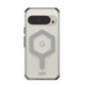 UAG Plyo Pro Google Pixel 9 Pro (6.3') Rugged Case - Ice/Silver (614458114333), 16 ft.Drop Protection(4.8M),Built-In Magnetic Mo