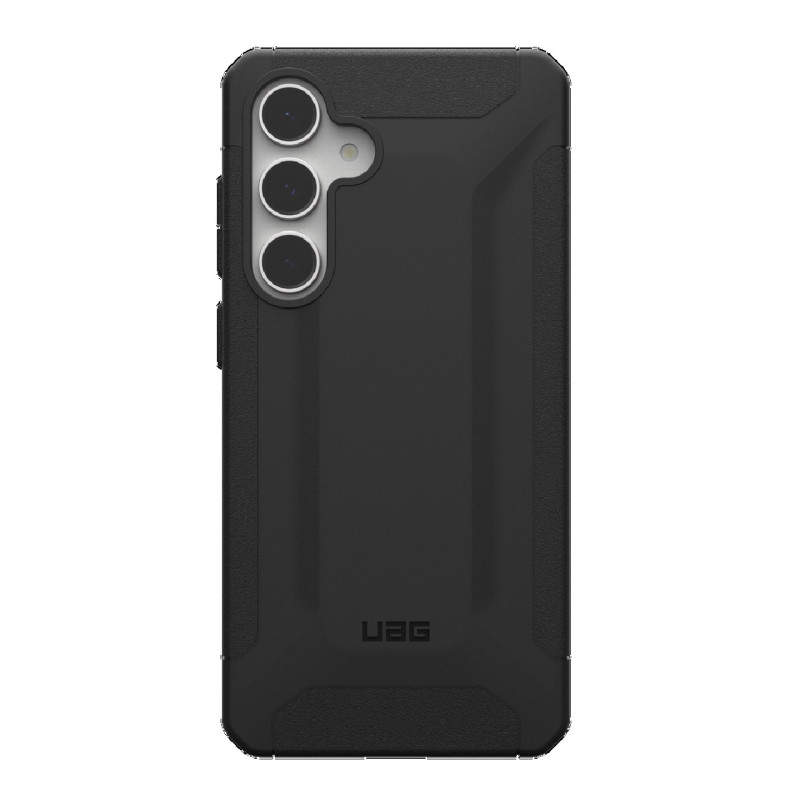 UAG Scout Samsung Galaxy S24 FE 5G (6.7') Rugged Case - Black (214459114040), DROP+ Military Standard, Raised Screen Surround, 1