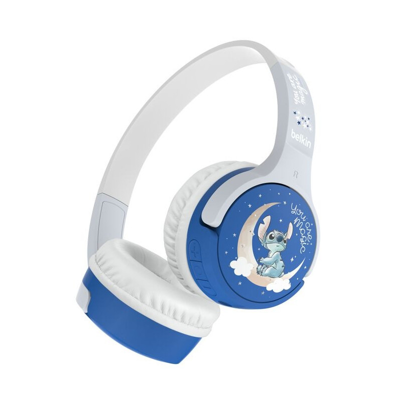 Belkin SoundForm Mini New Wireless On-Ear Headphones for Kids (Disney Collection) - (AUD002qcLSV3-D),85db Volume,30 hours of Pla