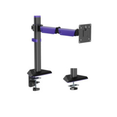 Brateck LDT89-C012 Amethyst Articulating Gaming Monitor Arm Matte Black, Fit Screen Size: 17'-40' Up to 12 KG, VESA 75x75,100x10