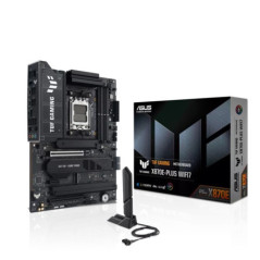 ASUS AMD TUF GAMING X870E-PLUS WIFI7 (AM5) ATX Motherboard, DDR5 Max.256GB, 1x PCIe 5.0 x16 slot, 4x M.2 slots, 4x SATA, Realtek